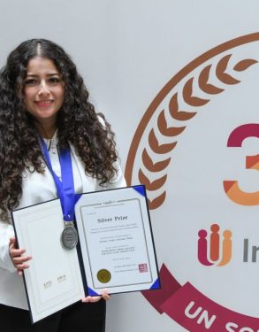 Indecopi entrega medalla de plata a egresada USAT ganadora en la Exposición Internacional de Inventos de Mujeres- KIWIE 2024