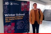 Director de la Escuela de Economía USAT participa de la Winter School in Advanced Methods for Social Sciences -2024