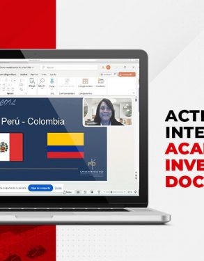 Decana de la Facultad de Humanidades USAT participa en curso COIL con prestigiosa universidad de Colombia