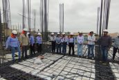 Estudiantes de la Escuela de Arquitectura USAT realizan visita de campo a proyectos emblemáticos de Chiclayo