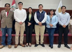 Estudiantes de la Escuela de Derecho USAT participan en el IX Concurso Nacional Interuniversitario de Litigación Oral