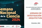 Escuela de Arquitectura USAT organiza Jornada de Investigación en Arquitectura en el marco de la Semana Nacional de la Ciencia