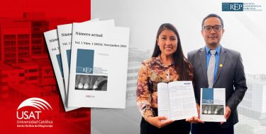 Artículo de docente y residentes de la Segunda Especialidad en Endodoncia de la Escuela de Posgrado USAT es portada en la Revista de Endodoncia Peruana