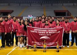 Selecciones de básquet y vóley USAT triunfan en la Competencia FEDUP Centenario Liga Universitaria Región Lambayeque 2024