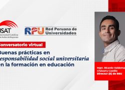 USAT participó en conversatorio virtual “Buenas prácticas en responsabilidad social.