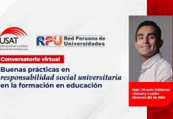 USAT participó en conversatorio virtual “Buenas prácticas en responsabilidad social.