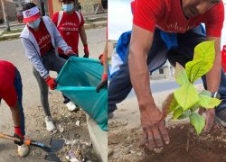 Voluntariado VOCCS USAT impulsa transformación ambiental en Chiclayo: Un futuro más limpio y verde