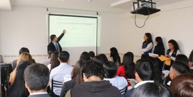 Estudiantes de la Facultad de Derecho USAT participan en capacitación de la Corte Superior de Justicia de Lambayeque