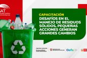 USAT y aliados institucionales de la gestión ambiental impulsan la formación de promotores ambientales comunitarios y juveniles