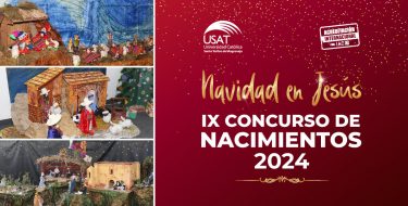 USAT organiza el IX Concurso de Nacimientos 2024: “Navidad en Jesús”