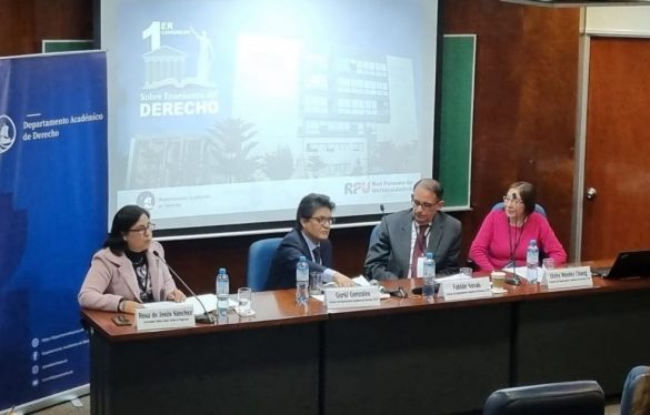 Decana de la Facultad de Derecho USAT es ponente en I Congreso sobre Enseñanza del Derecho