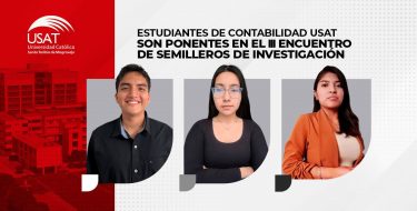 Estudiantes de Contabilidad USAT son ponentes en el III Encuentro de Semilleros de Investigación