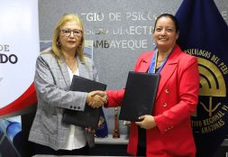 USAT firma convenio con el Colegio de Psicólogos de Lambayeque