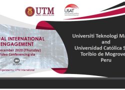 La USAT suscribe acuerdo de cooperación académica  con la Universidad Tecnológica de Malasia