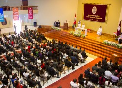 Día central de aniversario: Destacan identidad católica y responsabilidad social USAT