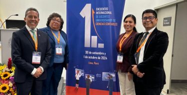 Docentes de USAT participan en I Encuentro Internacional de Docentes Universitarios de Ciencias Contables