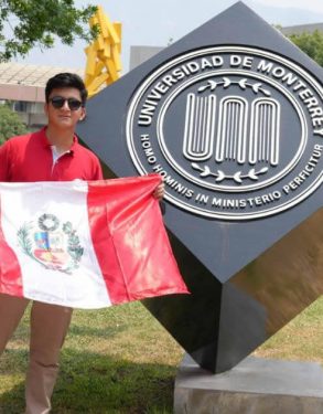 Estudiante de Economía USAT realiza intercambio en la Universidad de Monterrey (México)