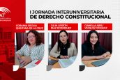 Estudiantes USAT son ponentes en la I Jornada Interuniversitaria de Derecho Constitucional