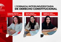 Estudiantes USAT son ponentes en la I Jornada Interuniversitaria de Derecho Constitucional