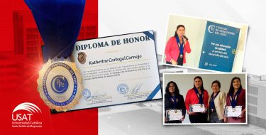 Docente de la Facultad de Humanidades USAT recibe Medalla de Honor del Colegio de Profesores del Perú