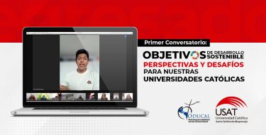 Egresado USAT es panelista en conversatorio internacional de la Red de RSU- ODUCAL