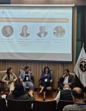 Decana de la Facultad de Ciencias Empresariales USAT participa en el V Seminario Internacional de Docencia en Emprendimiento e Innovación