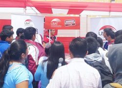 USAT Y BECA 18 presentes en la Feria de Orientación Vocacional en Ferreñafe